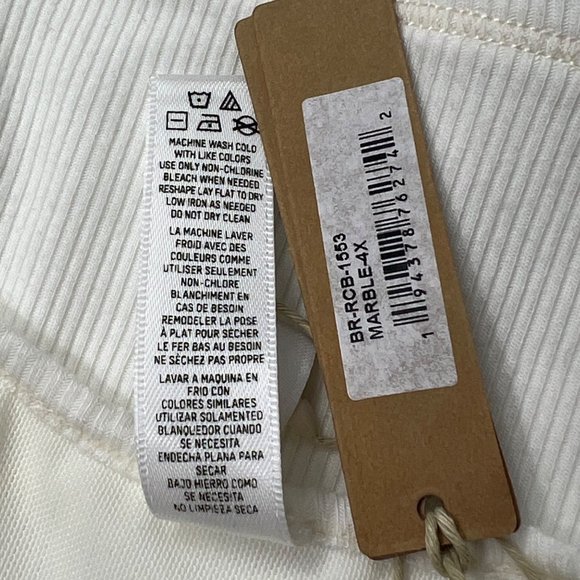 SKIMS Soft Lounge Cut Out Racerback Bralette Marble 4X - Picture 8 of 9